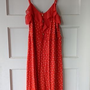 🍍 5 for 25 🍍 Polka Dot Ruffle Dress Sz. Xs